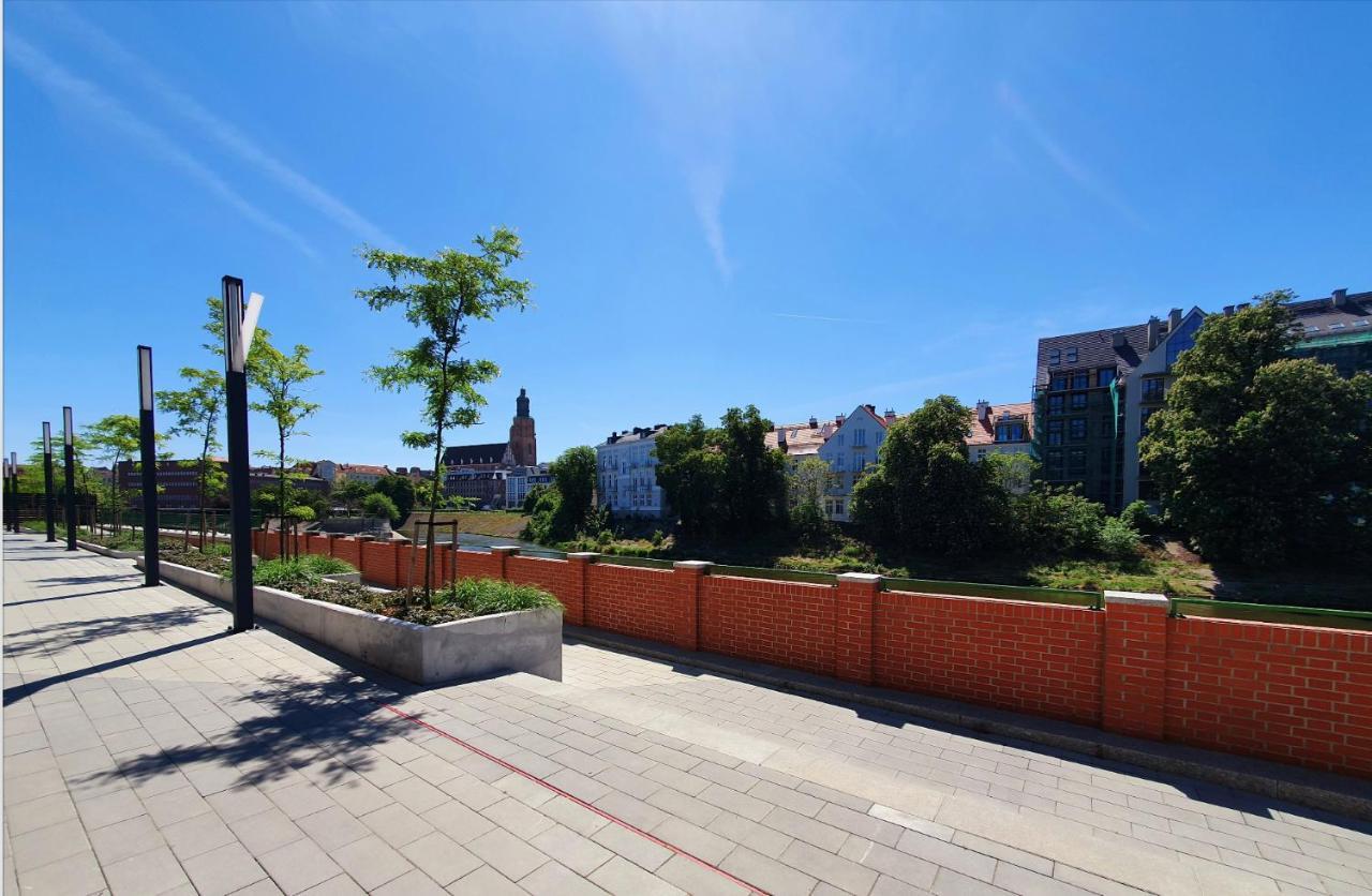Apartament 55M2 - Darmowy Garaz - Klimatyzacja - Centrum - 24Na7 Wroclaw Ngoại thất bức ảnh